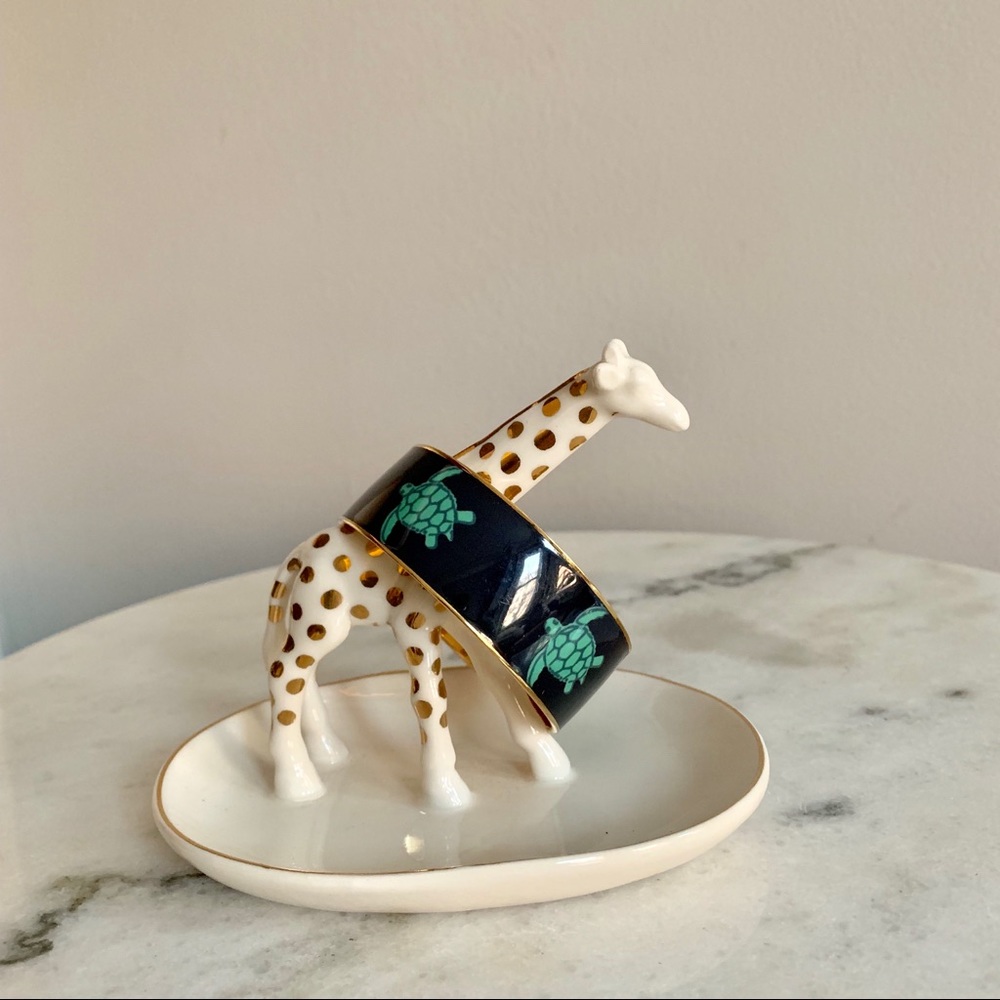 J.Crew Turtle Enamel Bangle - Picture 2 of 2